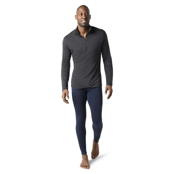 Smartwool Men's Merino 250 Baselayer 1/4 Zip Charcoal Heather - XL