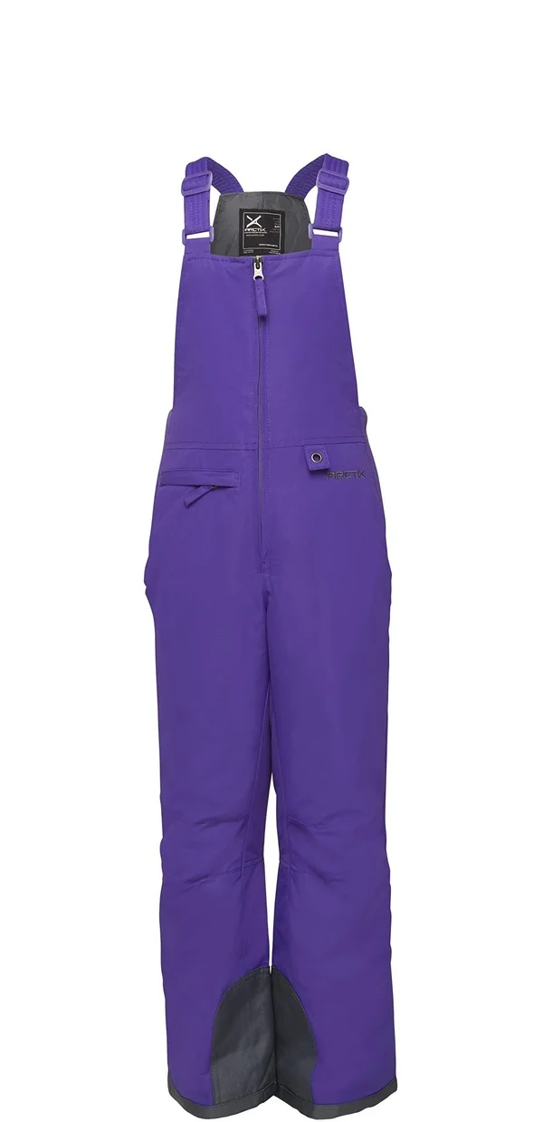 Arctix Youth Classic Snowsport Bib Overalls - Purple, L, Boy's, Size: Large