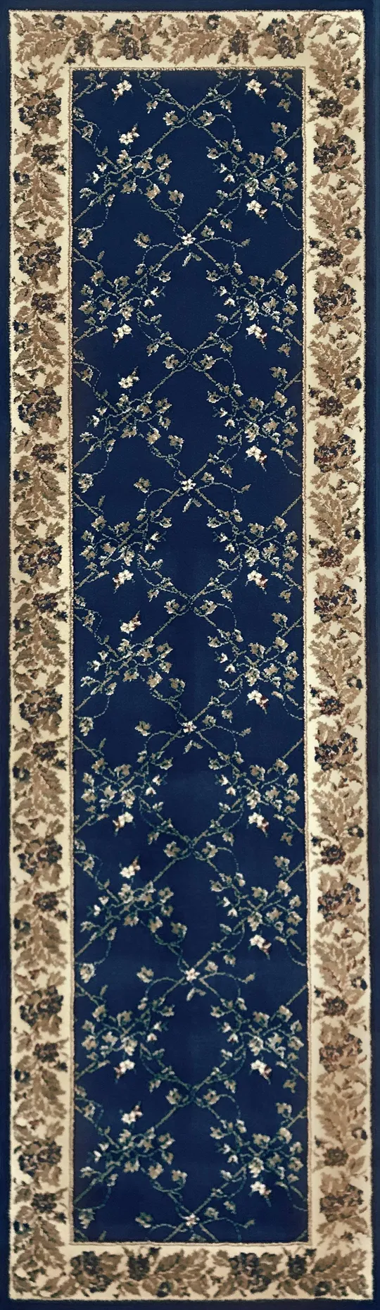 Radici USA Como 1590 Navy Area Rug 8& Round