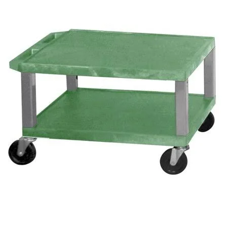 H. Wilson Company Tuffy Two Shelf Utility Cart - Green