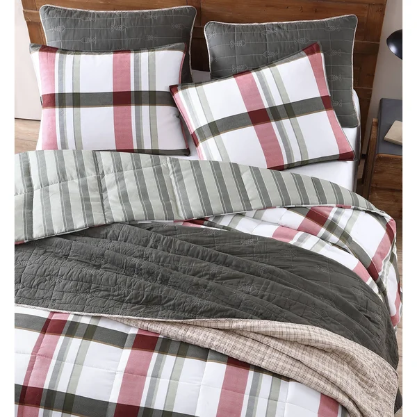Eddie Bauer Stanton Plaid Comforter Set, Twin