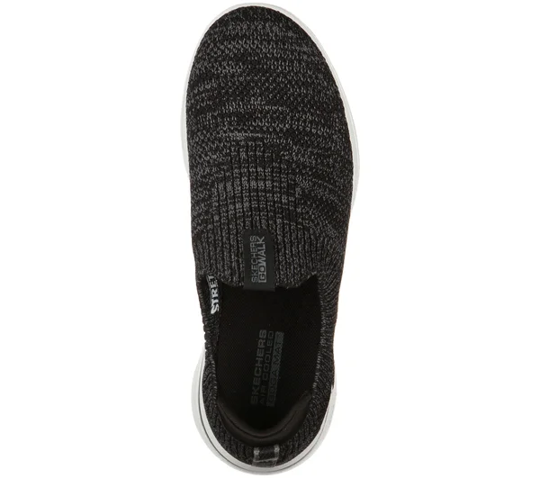 Women's Skechers GOwalk 5 Trendy Slip-On, Size: 5.5, Black