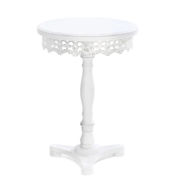 Flourish Pedestal Table - White