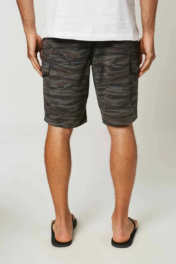 O&Neill Trvlr 20x22 Cargo Hybrid Shorts Men's Camo, 36