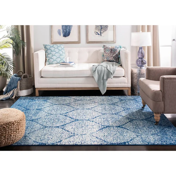 Safavieh Madison Rug Collection MAD604H - Cream - Orange - 10& x 14&