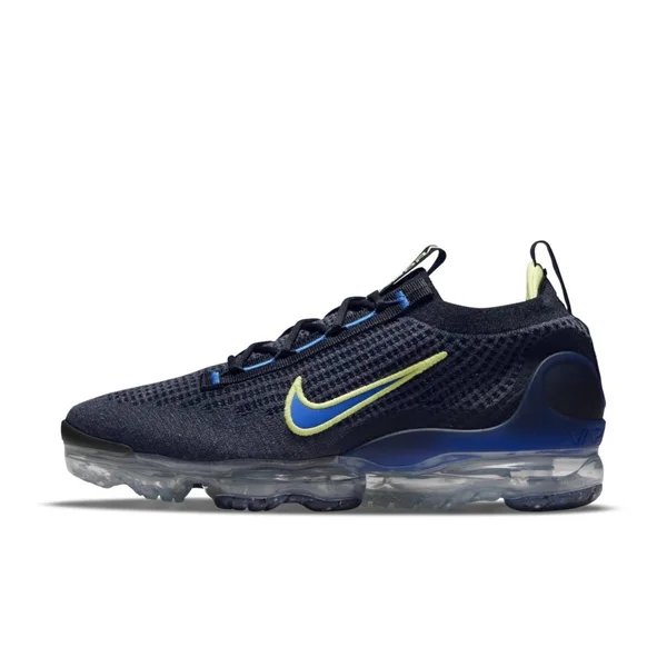 Nike Men's Air VaporMax 2021 Flyknit Shoes - Blue/White/Grey