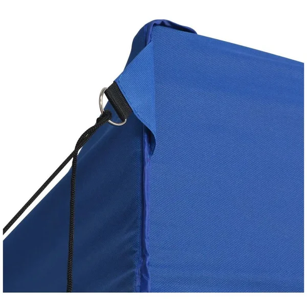 vidaXL Foldable Tent Pop-Up with 4 Side Walls 9.8&x14.8& Blue