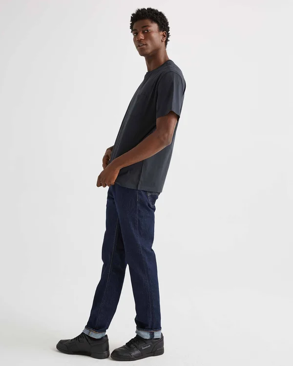 Richer Poorer Men's Pima Pocket T-Shirt, Size XXL, Black