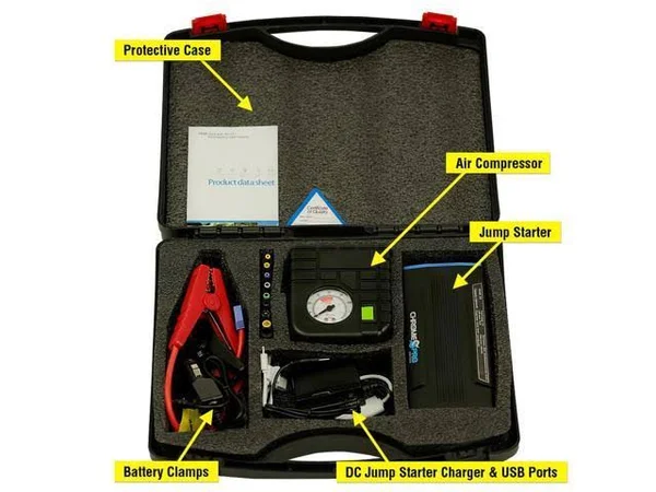 12V 12000mAh Jump Starter Multi-Function Mobile Power Bank Car Battery Charger