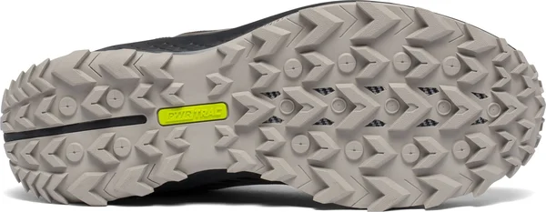 Men's Saucony Peregrine 11 Wide Gravel|Black, Size 7W