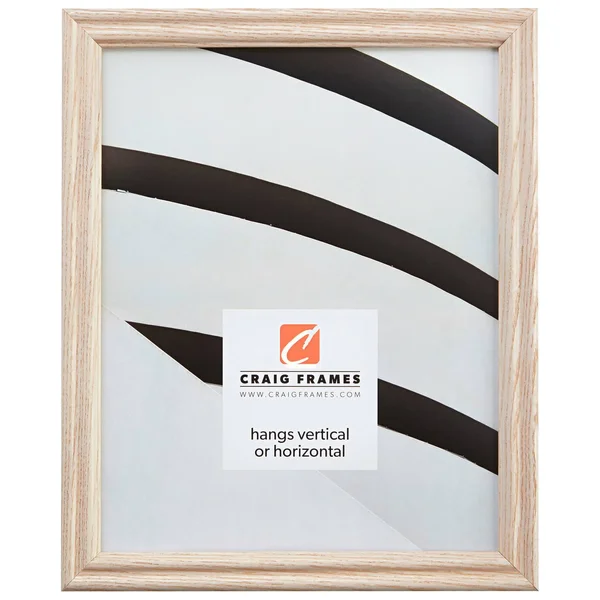 Craig Frames Wiltshire 200, Traditional Whitewash Hardwood Picture Frame, 18 x 28 inch