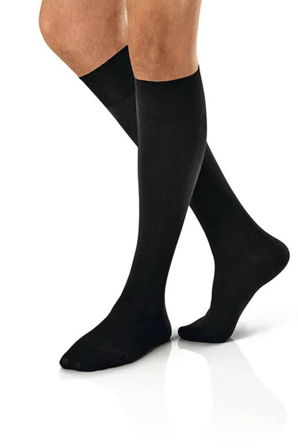 Jobst for Men Casual Knee High Closed Toe Socks-30-40 mmHg-Full Calf