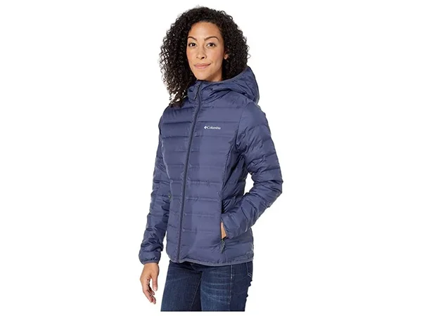 Columbia Women & S Lake 22 Down Hooded Jacket - Nocturnal