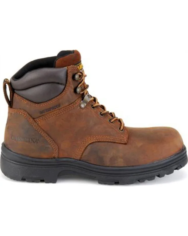 Carolina Engineer Waterproof Boots - Men's Brown