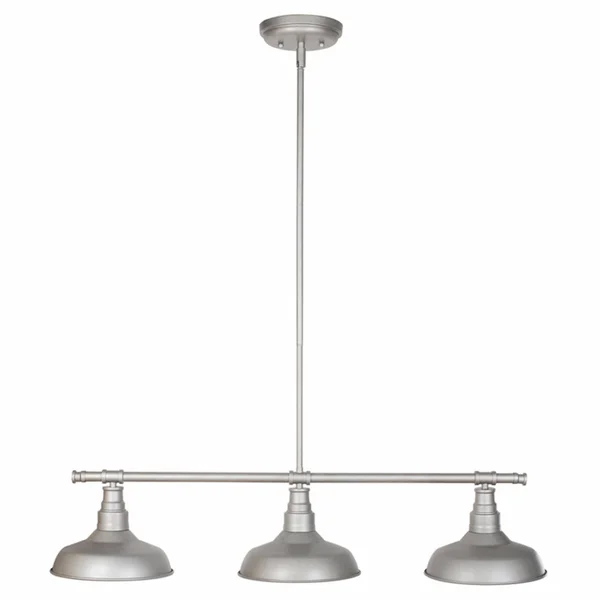 Design House 520379 Kimball 3-Light Pendant - Galvanized