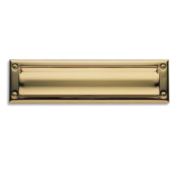 Baldwin 0014264 Letter Box PLATE - Satin Chrome