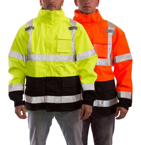 Tingley J24129 Icon Jacket - Fluorescent Orange/Red/Black, Medium