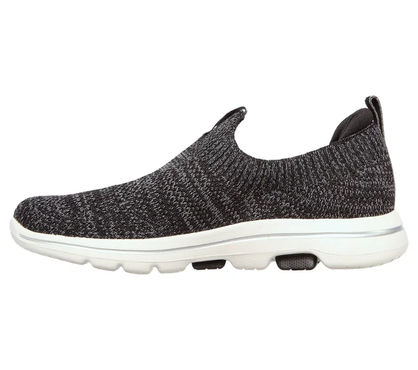 Women's Skechers GOwalk 5 Trendy Slip-On, Size: 5.5, Black