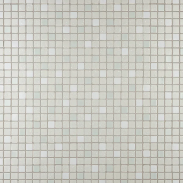 SomerTile FKOSRR98 plethon Square Porcelain Floor and Wall Tile 11.75 inch x 11.75 inch Green/White/Beige