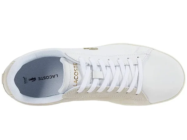 Lacoste Carnaby Evo 0520 1 SFA Women's Shoes White/Off-White : 9.5 M