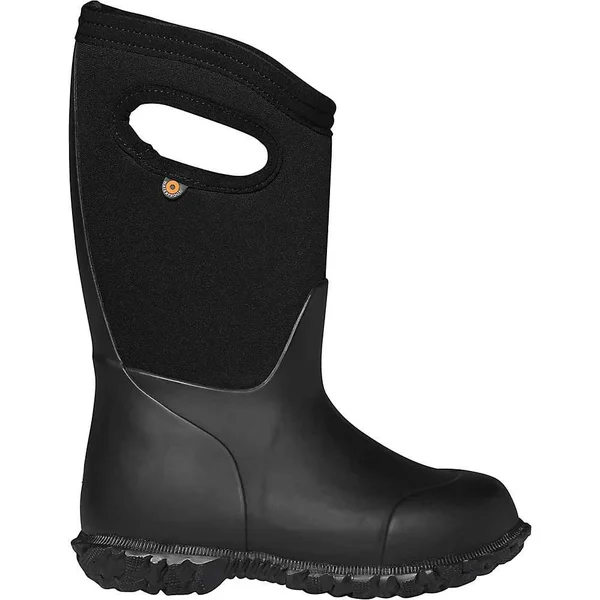 Bogs Kids& York Solid Boot - 7 - Black