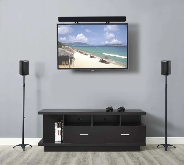 Mounting Dream MD5401 Height Adjustable Speaker Stands Mounts - Two in One Floor