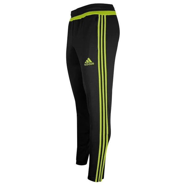 Adidas Tiro 15 Mens Training Pant - black-yellow, Xs