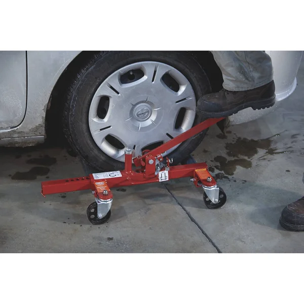 Ironton Heavy-Duty Mechanical Wheel Dolly - 1, 250-Lb. Lift Capacity