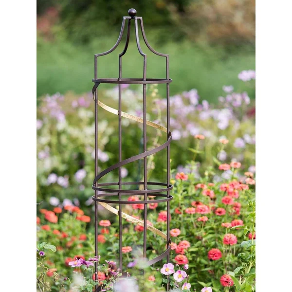 Nocturne Obelisk 6 - Trellises & Obelisks - Gardener&s Supply Company