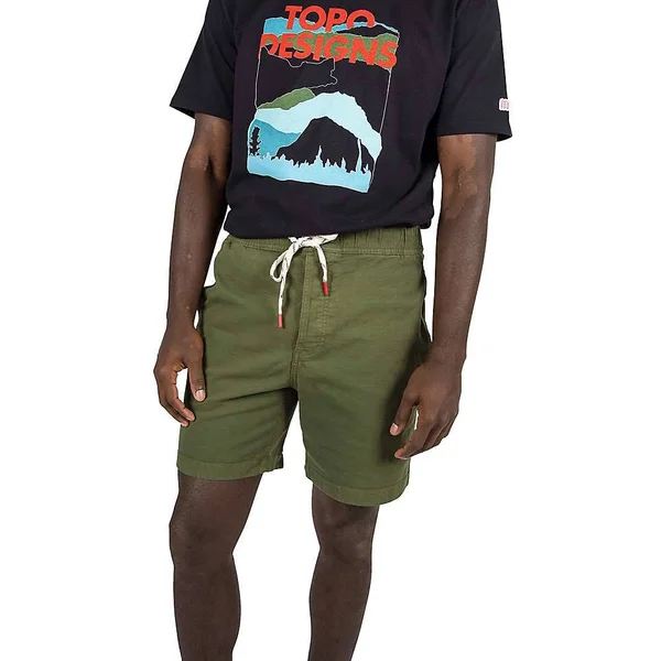 Topo Designs Dirt Shorts, Men's, Olive, Medium