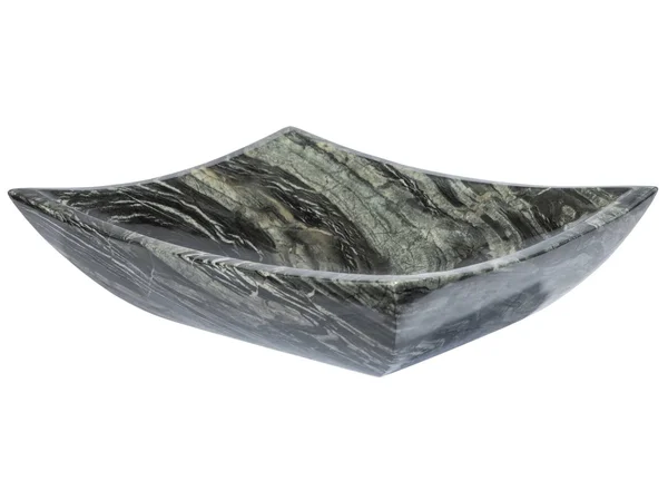 Eden Bath Deep Zen Sink - Wooden Black Marble, EBS011WB-P
