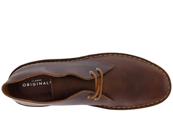 Clarks Men's Desert Boot - Beeswax Leather Size: 7.5 M