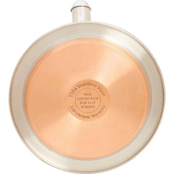 Chef's Secret 3.17qt (3L) T304 Tea Kettle with Copper Capsule Bottom