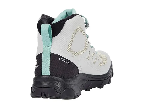 Salomon Outline Mid Gore-Tex Hiking Boot Women's, Lunar Rock, 9