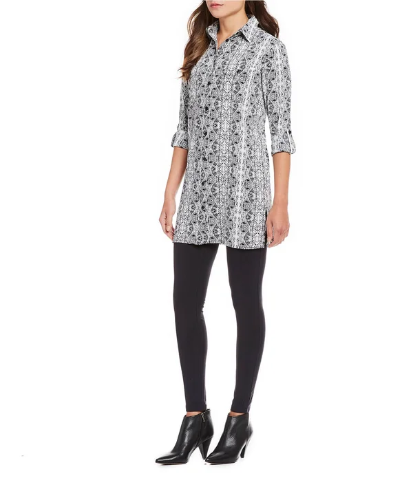 Coolibar UPF 50+ Women's Santorini Tunic Shirt - Sun Protective