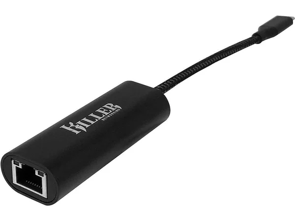 Killer 2.5Gbps Ethernet to USB-C Adapter