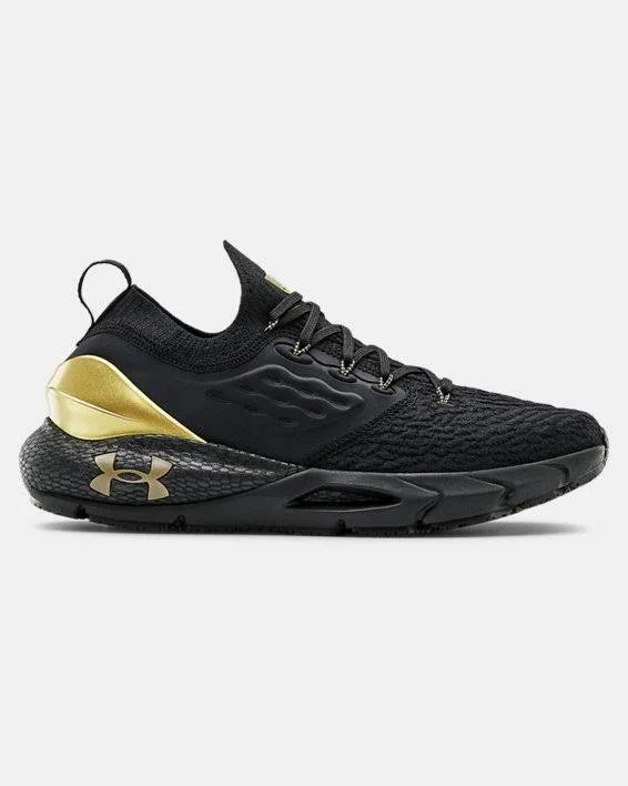 Under Armour Men's HOVR Phantom 2 Metallic Running Shoes - Black - 10.5