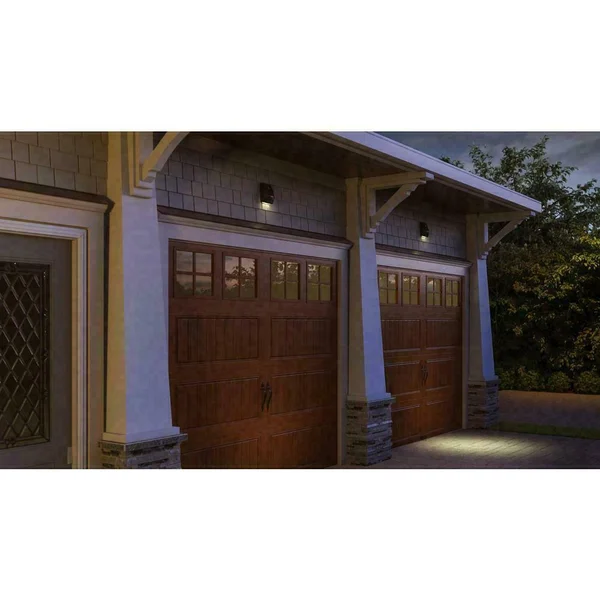 Cooper Lighting Wp1050lpc All-Pro LED Dusk-to-Dawn Wall Pack, Bronze