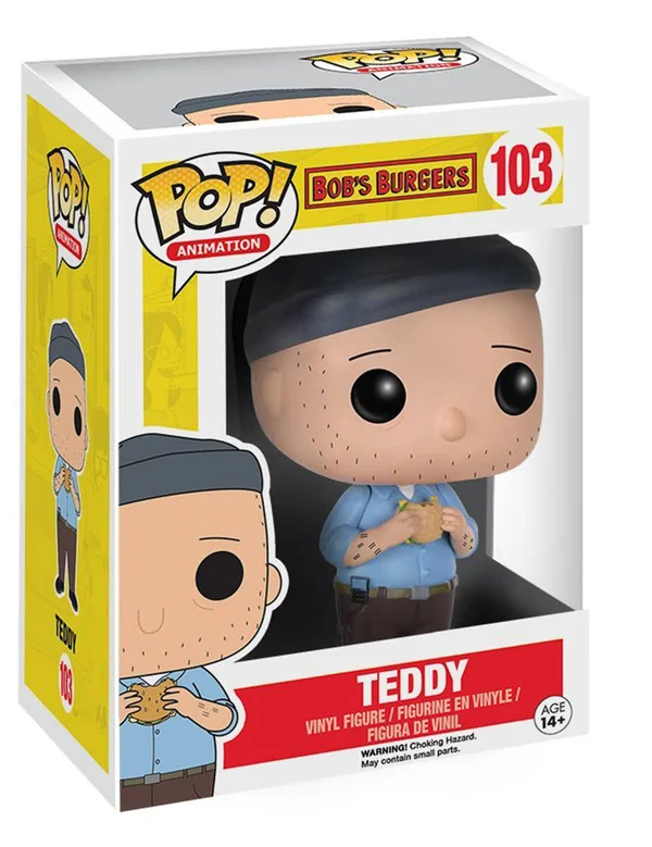 Funko Pop Animation: Bob&s Burgers - Teddy Vinyl Figure