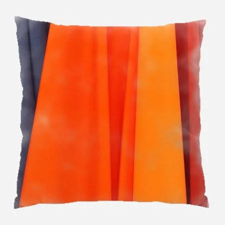 Ebern Designs Dominquez Throw Pillow - Size: Large, Orange