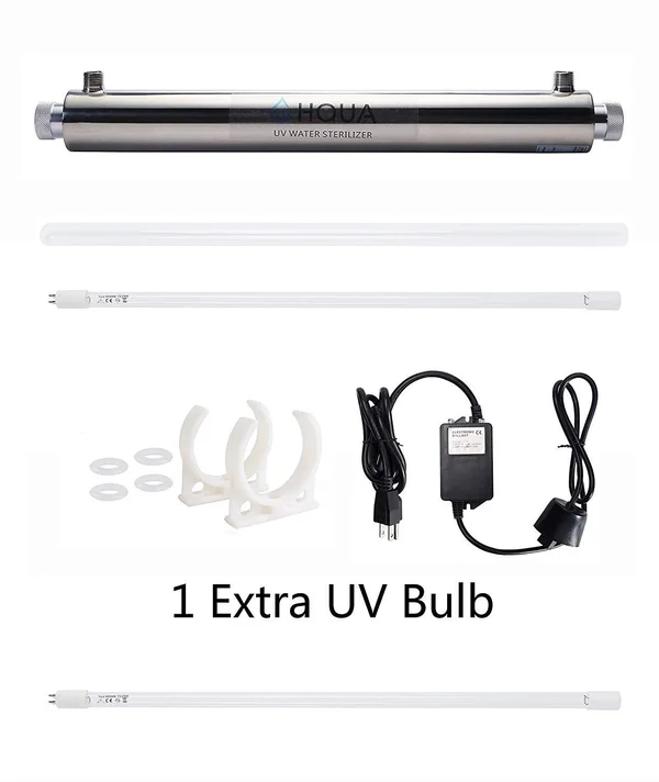 HQUA-OWS-6 Ultraviolet Water Purifier Sterilizer Filter for Whole House Water PU
