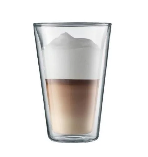 Bodum Canteen Double Wall Cooler/Pint Glass, Set of 2