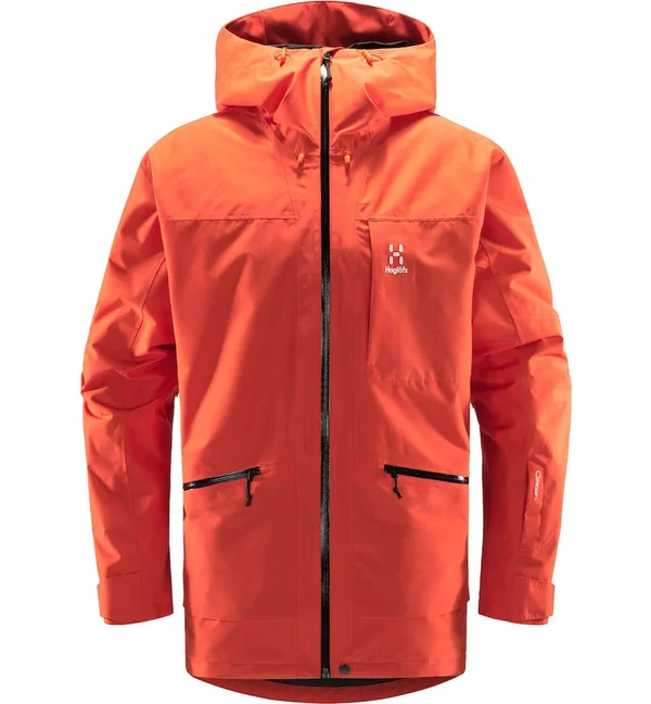 Haglofs Lumi Insulated Jacket Men - Habanero - Rain Jackets XL