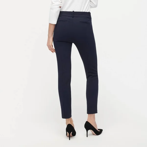 J.Crew Womens Cameron Slim Crop Pant in Bi-Stretch Cotton (Size 10)