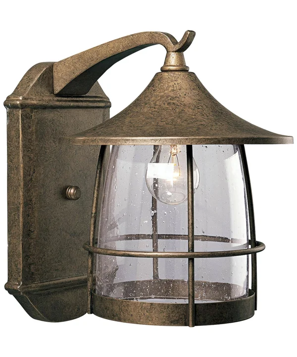 Progress Lighting Prairie Burnished Chestnut 1-Light Wall Lantern P5764-86