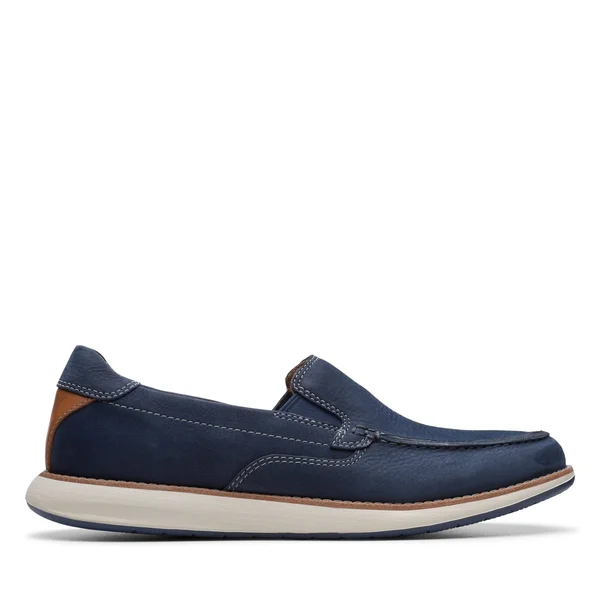 Clarks Un Pilot Step Navy Nubuck, Men's, Size: 11, Blue