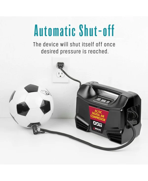 Wagan AC/DC Digital Air Compressor