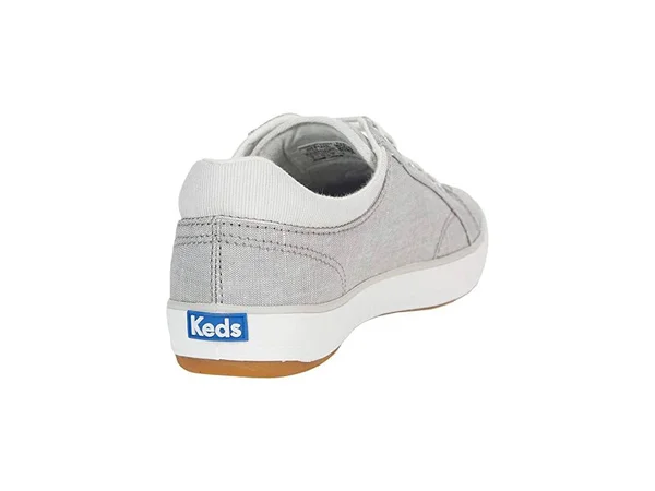 Keds Center II Chambray Stripe Women's Sneakers - Size: 8, Grey