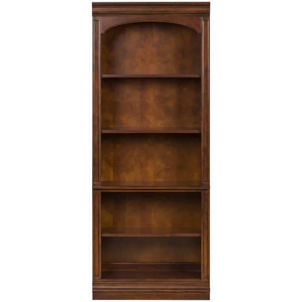 Liberty Furniture Brayton Manor Jr Executive Open Bookcase in Cognac