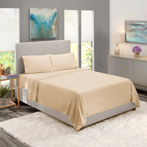 Nestl Extra-Soft Microfiber Bedsheet Set - Short Queen/RV - Hunter-Green